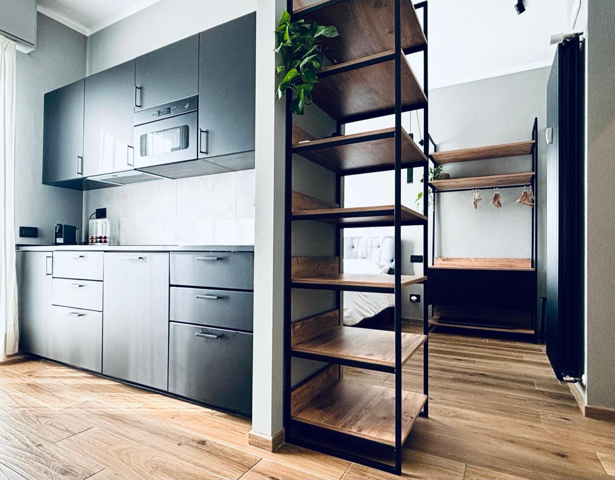 Apartment M4 Black Monolocale Moderno E Funzionale *